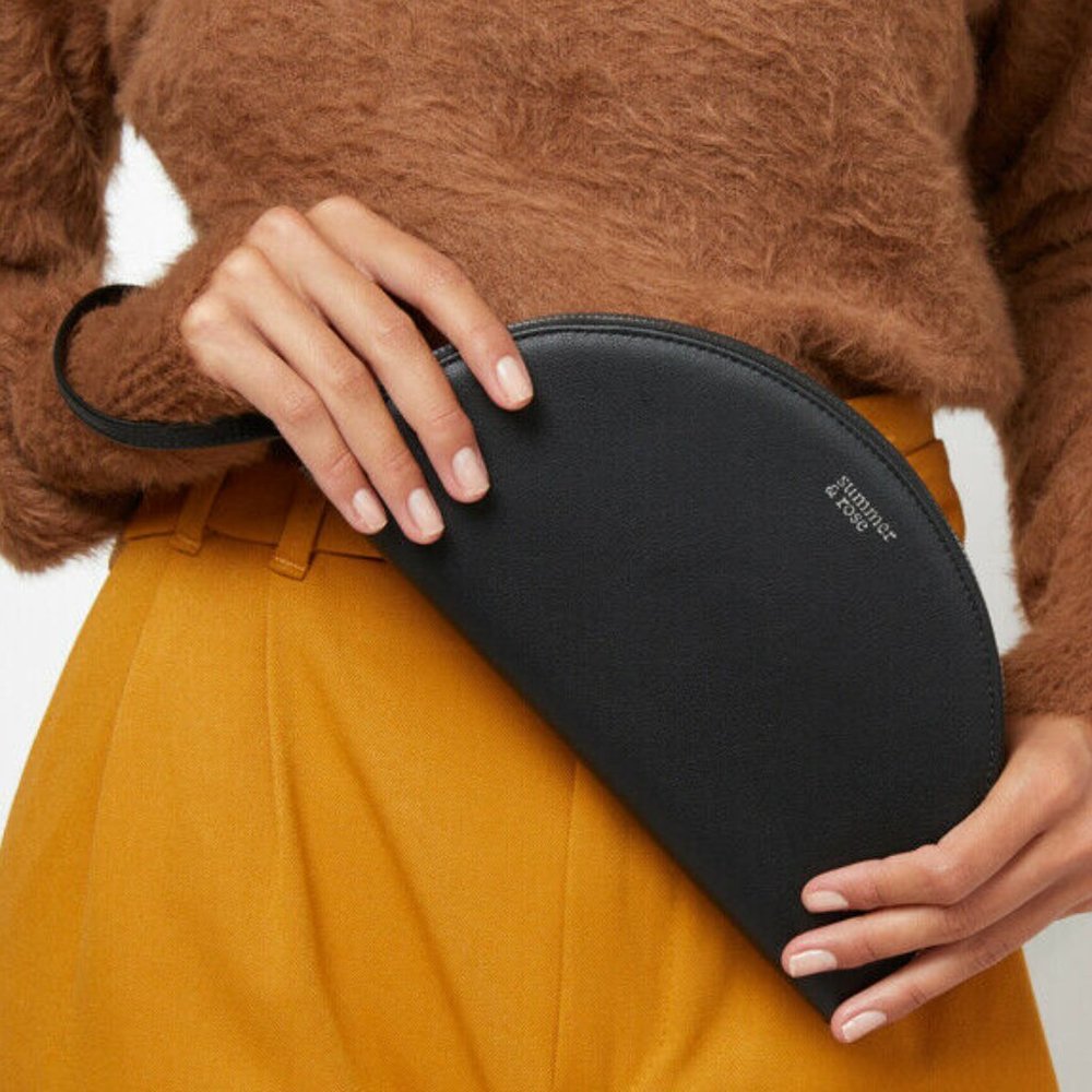 Summer & Rose, Luna Wristlet in Black, Brand New